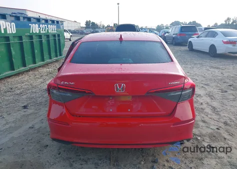 2024 Honda Civic Sport z USA, uszkodzony, nr VIN 2HGFE2F58RH542936